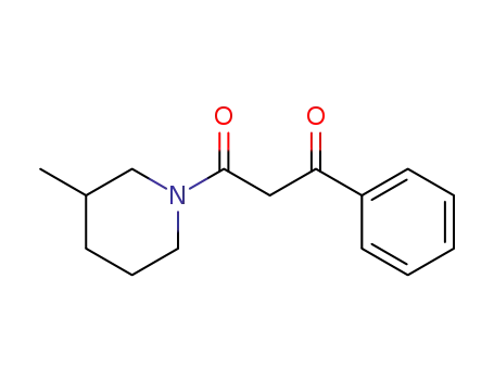 1-(3-methylpiperidin-1-yl)-3-phenylpropane-1,3-dione