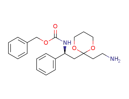 (S)-benzyl [2-(2-(2-aminoethyl)-1,3-dioxan-2-yl)-1-phenylethyl]carbamate