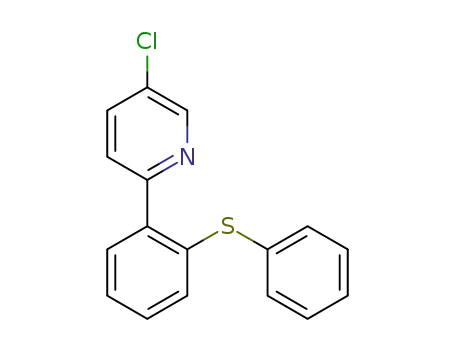 5-chloro-2-(2-(phenylthio)phenyl)pyridine