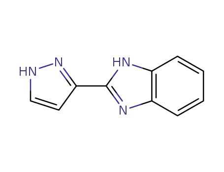 Molecular Structure of 380653-63-4 (1H-Benzimidazole,2-(1H-pyrazol-3-yl)-(9CI))