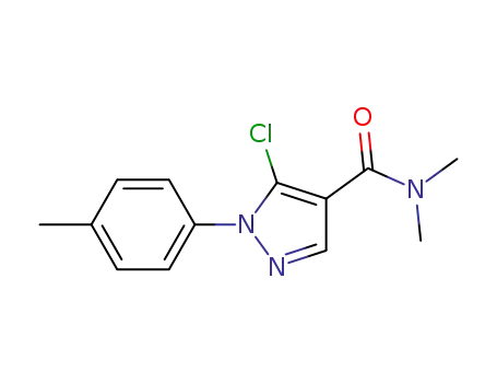 5Chloro-1-(4-methylphenyl)-N,N-dimethyl-1H-pyrazole-4-carboxamide