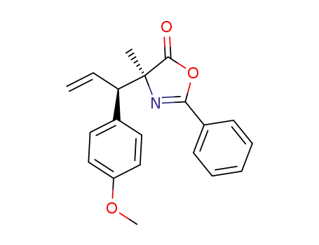(S)-4-((R)-1-(4-methoxyphenyl)allyl)-4-methyl-2-phenyloxazol-5(4H)-one