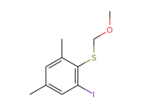 2-iodo-4,6-dimethylphenyl methoxymethyl sulfide