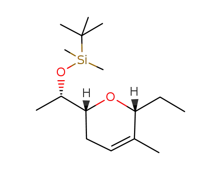 1-(tert-butyl)-1,1-dimethylsilyl (1S)-1-[(2R,6R)-6-ethyl-5-methyl-3,6-dihydro-2H-2-pyranyl]ethyl ether