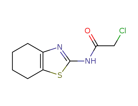 2-CHLORO-N-(4,5,6,7-TETRAHYDRO-BENZOTHIAZOL-2-YL)-아세트아미드