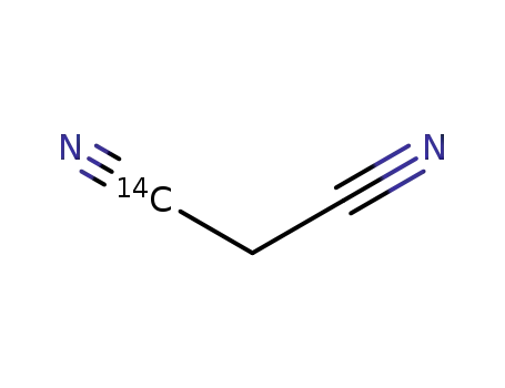 Molecular Structure of 67120-87-0 (MALONONITRILE, [1-14C])