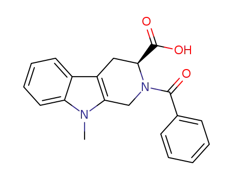 2-benzoyl-9-methyl-1,2,3,4-tetrahydropyrido[3,4-b]indole-3-carboxylic acid