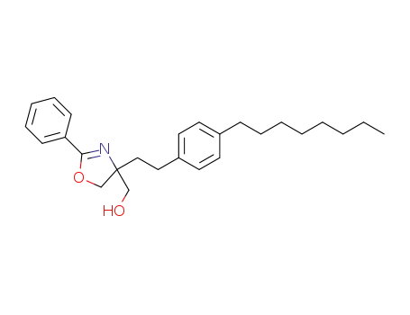 {4-(4-octylphenethyl)-2-phenyl-4,5-dihydrooxazol-4-yl}methanol
