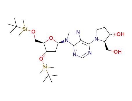 C<sub>27</sub>H<sub>49</sub>N<sub>5</sub>O<sub>5</sub>Si<sub>2</sub>