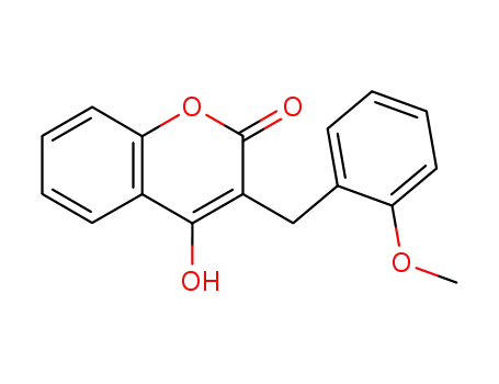 2H-1-Benzopyran-2-one, 4-hydroxy-3-[(2-methoxyphenyl)methyl]-