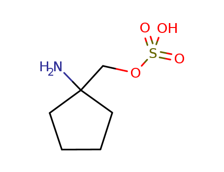 Cyclopentanemethanol, 1-amino-, hydrogen sulfate (ester) (8CI)
