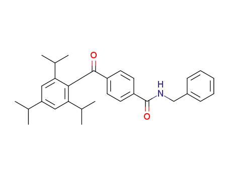 4-(2,4,6-triisopropylbenzoyl)benzylbenzamide