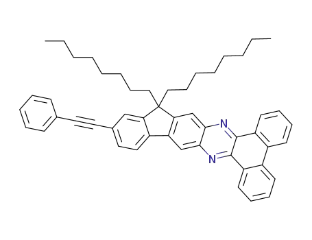 13-phenylethynyl-15,15-dioctyl-15H-dibenzo[a,c]indeno[1,2-i]phenazine