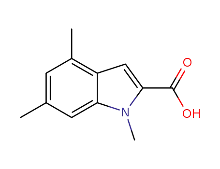 1,4,6-trimethyl-1H-indole-2-carboxylic acid