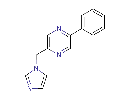2-((1H-imidazol-1-yl)methyl)-5-phenylpyrazine