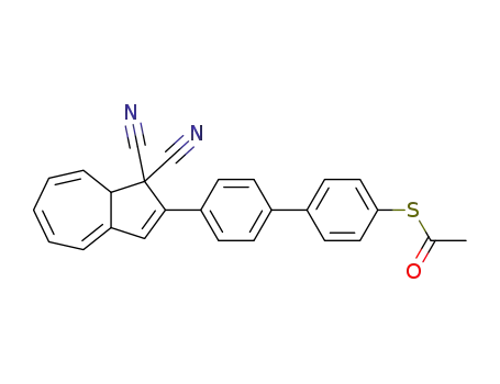 S-[4'-(1,1-dicyano-1,8a-dihydroazulen-2-yl)(1,1'-biphenyl)-4-yl]ethanethioate