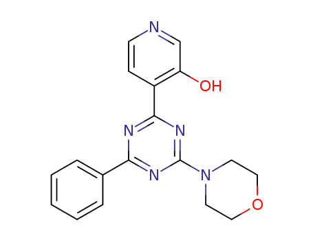 4-(4-morpholino-6-phenyl-1,3,5-triazin-2-yl)pyridin-3-ol