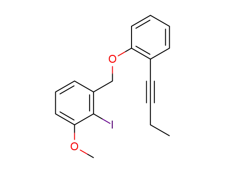 1-[(2-but-1-ynylphenoxy)methyl]-2-iodo-3-methoxybenzene