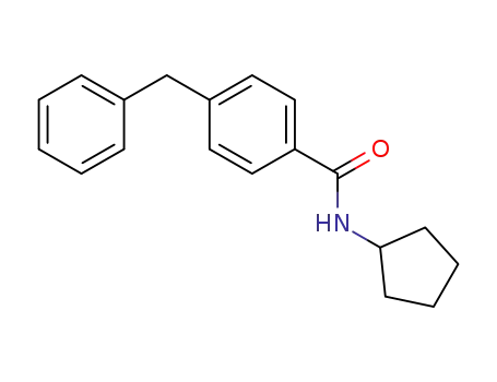 4-benzyl-N-cyclopentylbenzamide