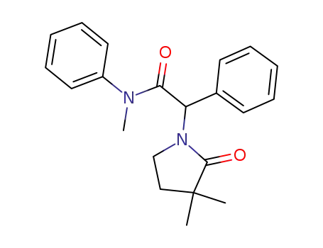 2-(3,3-dimethyl-2-oxopyrrolidin-1-yl)-N-methyl-N,2-diphenylacetamide