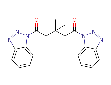 1,5-di(1H-1,2,3-benzotriazol-1-yl)-3,3-dimethyl-1,5-pentanedione