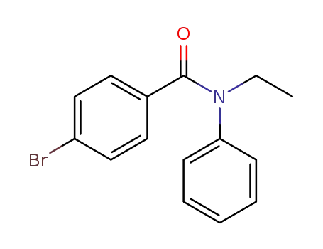 Molecular Structure of 330568-12-2 (4-bromo-N-ethyl-N-phenylbenzamide)