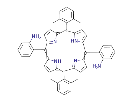 cis-5,15-bis-(2-aminophenyl)-10,20-bis-(2,6-dimethylphenyl)porphyrin