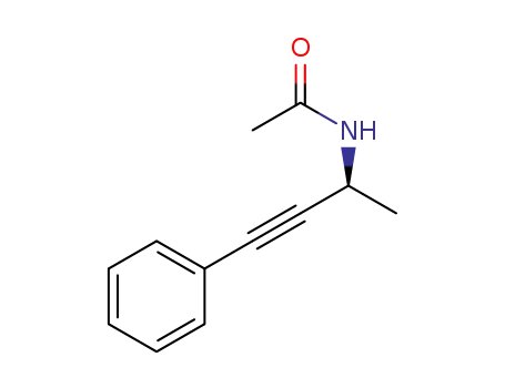 Molecular Structure of 1407998-99-5 ((S)-N-(4-phenylbut-3-yn-2-yl)acetamide)