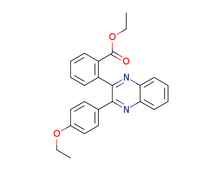 ethyl 2-(3-(4-ethoxyphenyl)quinoxalin-2-yl)benzoate