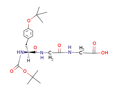 Molecular Structure of 62530-41-0 (Boc-Tyr(O-t-Bu)-Glu-Gly-OH)