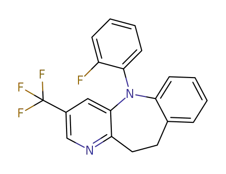 5-(2-fluorophenyl)-3-(trifluoromethyl)-10,11-dihydro-5H-benzo[b]pyrido[2,3-f]azepine
