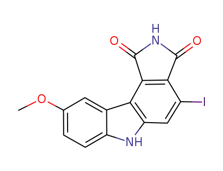 4-iodo-9-methoxypyrrolo[3,4-c]carbazole-1,3(2H,6H)-dione