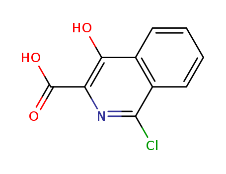 1-chloro-4-hydroxyisoquinoline-3-carboxylicacid