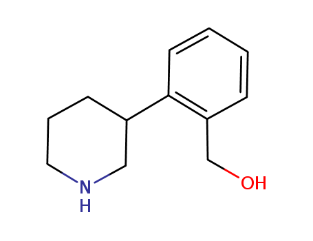 Benzenemethanol, 2-(3-piperidinyl)-
