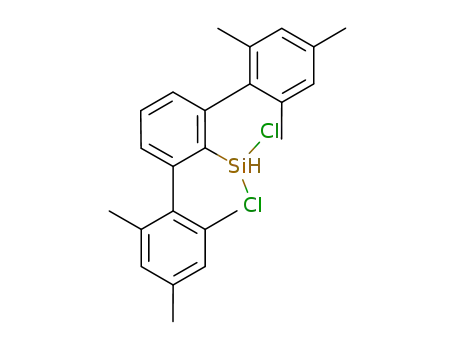 Si(C<sub>6</sub>H<sub>3</sub>-2,6-Mes<sub>2</sub>)HCl<sub>2</sub>