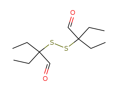 Butanal, 2,2'-dithiobis[2-ethyl-