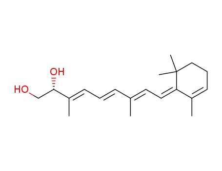 3,5,7-Nonatriene-1,2-diol, 3,7-dimethyl-9-(2,6,6-trimethyl-2-cyclohexen-1-ylidene)-, (3E,5E,7E,9E)-