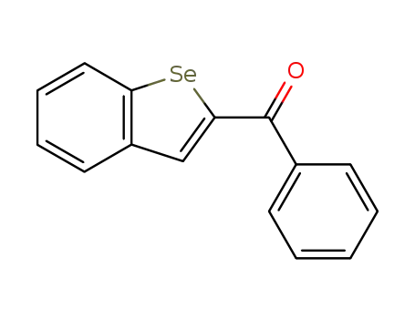 Molecular Structure of 20984-14-9 (Methanone, benzo[b]selenophene-2-ylphenyl-)