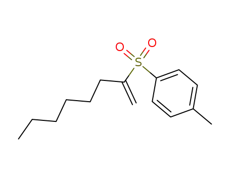 Benzene, 1-methyl-4-[(1-methyleneheptyl)sulfonyl]-
