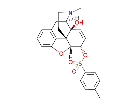Molecular Structure of 862190-33-8 (6-O-tosyl-14-hydroxy-3-deoxymorphine)