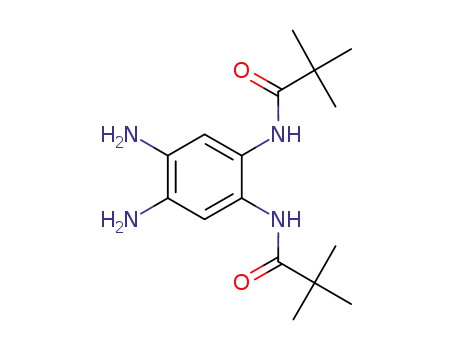 4,5-diamino-1,2-bis(2,2-dimethylpropionamido)benzene