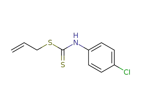 Molecular Structure of 714-22-7 (prop-2-en-1-yl (4-chlorophenyl)dithiocarbamate)