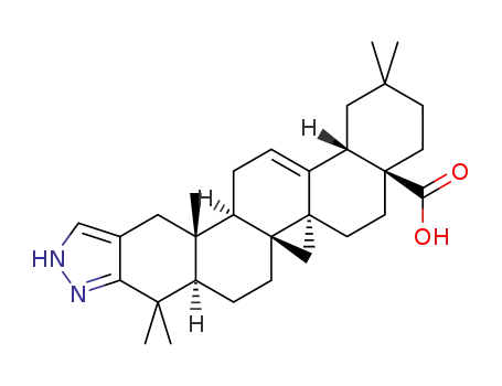 1'H-Oleana-12-eno[3,2-c]Pyrazol-28-oic acid
