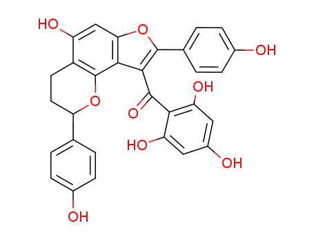 Molecular Structure of 95733-03-2 (Daphnodorin A)