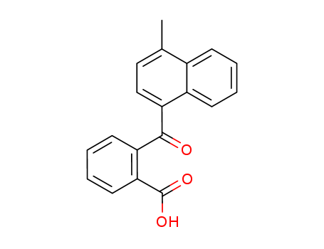 2-(4-methylnaphthalene-1-carbonyl)benzoic acid cas  35187-29-2