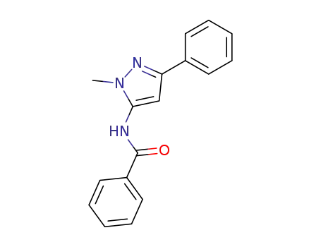Benzamide, N-(1-methyl-3-phenyl-1H-pyrazol-5-yl)-