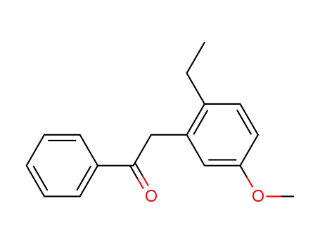 Ethanone, 2-(2-ethyl-5-methoxyphenyl)-1-phenyl-