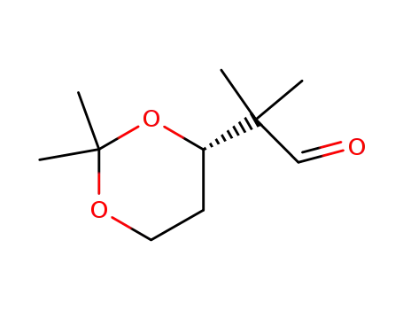 (S)-2-(2,2-dimethyl-<1,3>dioxan-4-yl)-2-methylpropionaldehyde