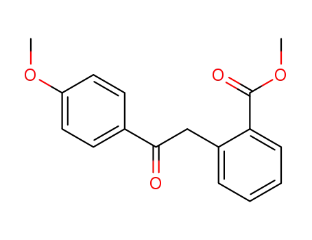 Benzoic acid, 2-[2-(4-methoxyphenyl)-2-oxoethyl]-, methyl ester