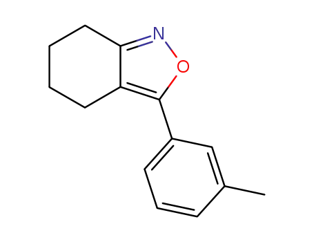 Molecular Structure of 61054-29-3 (5-(3-tolyl)tetrahydrobenzo[c]isoxazole)